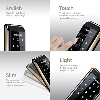 Amazon|SHS-D500 SAMSUNG Ezon スマート デジタル ドア ロック SHS